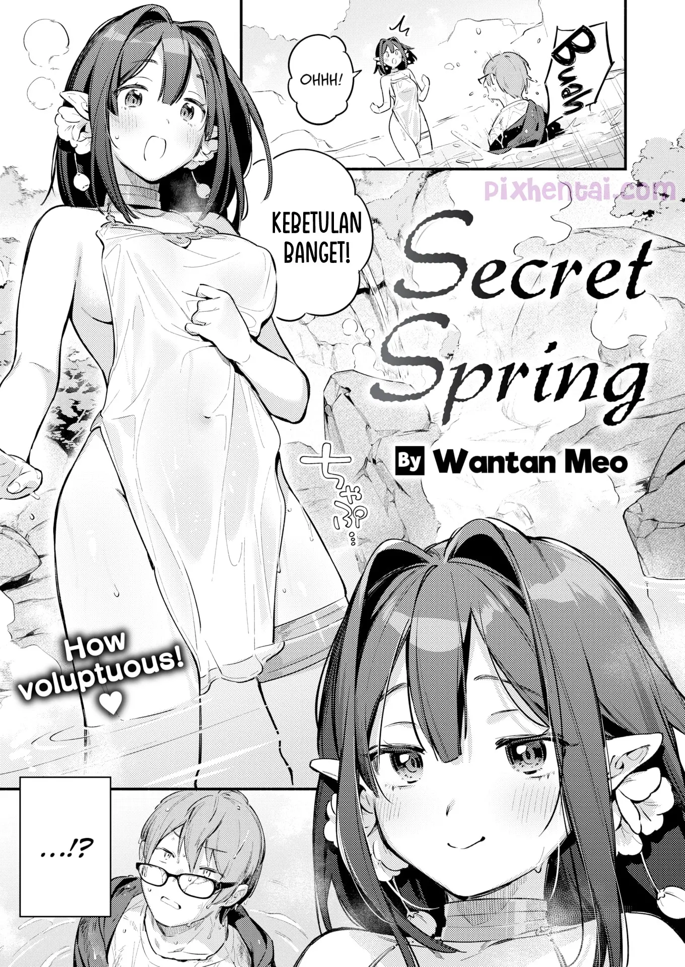 Komik hentai xxx manga sex bokep Secret Spring Splish splash in the secret bath 5